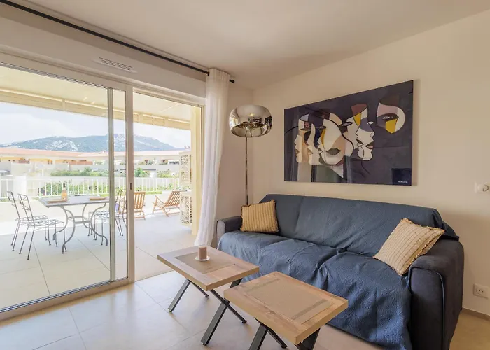 公寓 Le Palmier - A 5 Min Vue Et Montagne